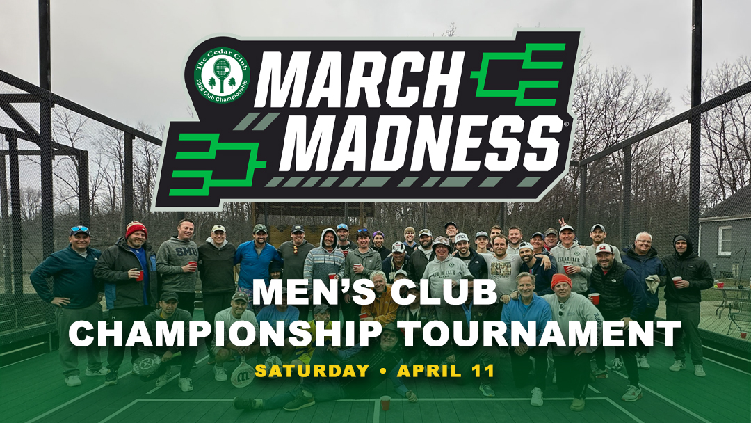 Men’s Club Tourney Draft 4/9